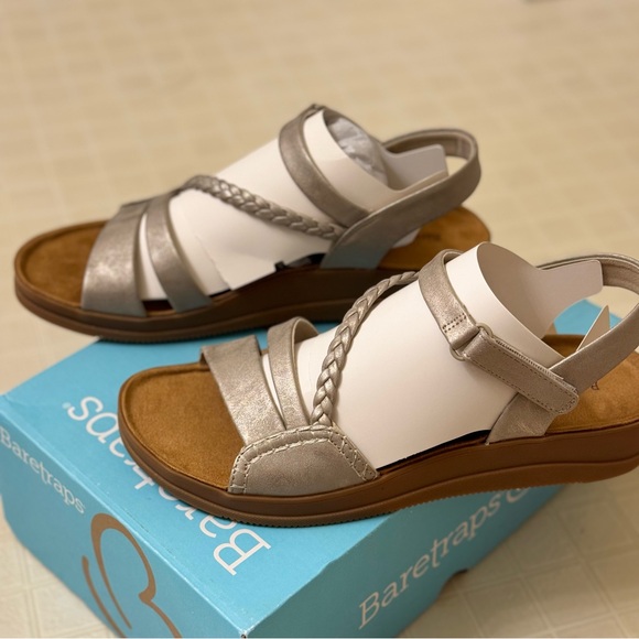 BareTraps Women's Flicka Champagne Size 9.5 - Picture 3 of 6